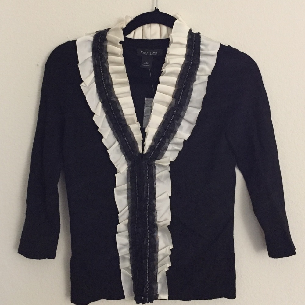 NWT Frill and lace cardigan